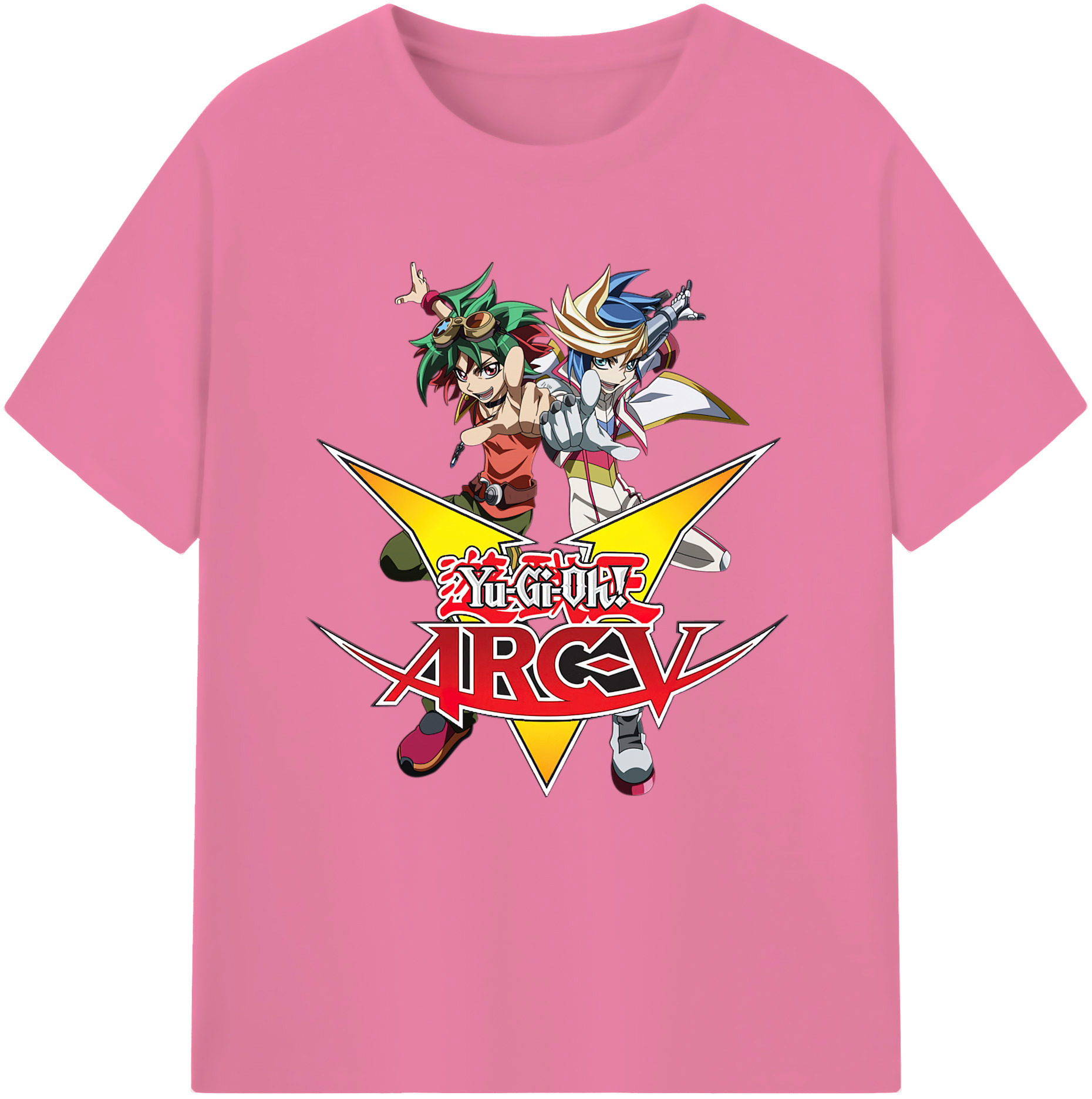 （画像用） 遊☆戯☆王 Yu-Gi-Oh! 綿100％半袖Tシャツ（フロントプリント）